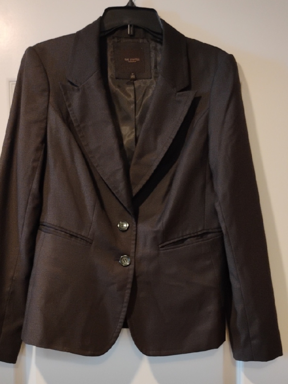 The Limited  Women's Blazer Jacket - Dark Brown